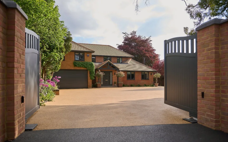 Front entrance at Laurels residential property