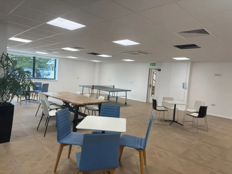 Canteen area at Michigan Drive
